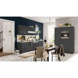 Apothekerschrank OPTIFIT "Parma", grau (anthrazit), B:30cm H:211,8cm T:58,4cm, Holzwerkstoff, Schränke, Apothekerschrank, Breite 30 cm