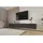 altdecor NOA-2 Lowboard 300 cm Schwarz Holz/MDF/Holzwerkstoff