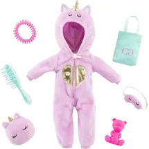 Corolle Einhorn Onesie Set Rosa (9000610120)
