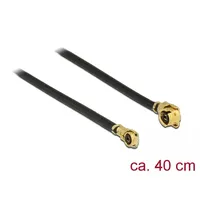 DeLock - Antennenkabel - MHF/U.FL Stecker gewinkelt bis MHF4/HSC