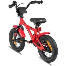 PROMETHEUS BICYCLES Hawk 12 Zoll RH 20 cm rot/schwarz