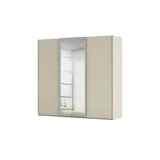 meinSchrank Schwebetürenschrank Regina 242 x 223 x 68 cm Beige