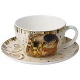 GOEBEL Der Kuss - Tee-/Cappuccinotasse 7 cm Artis Orbis Gustav Klimt