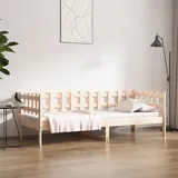 vidaXL Tagesbett 90 x 190 cm braun