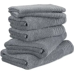 Möve Handtuchset New Classic 6-TLG stone 