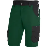 FHB Bermuda THEO Twill - grün;schwarz