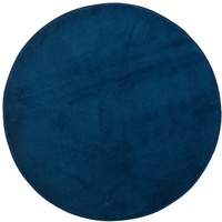 GÖZZE Rio Badteppich Ø 110 cm dunkelblau