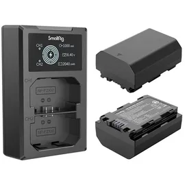 SmallRig 3824B NP-FZ100 Kamera-Akku und Ladegerät Kit