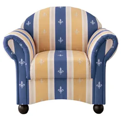 Relaxsessel Torello Blau Mikrofaser