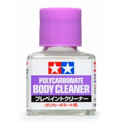 TAMIYA Polycarbonate Body Cleaner, Oberflächenvorbereitungs-Reinigungsmittel & E