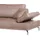 GUTMANN FACTORY Eckcouch Leder 2-Sitzer Braun
