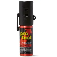 2X Pfefferspray Protect Anti-Dog 15ml Breitstrahl mit seitlichem Clip Tierabwehrspray zur Selbstverteidigung