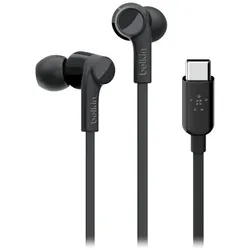 Belkin ROCKSTAR Kopfhörer Schwarz USB-C