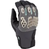 Klim Baja S4, Handschuhe - Dunkelgrau/Beige/Schwarz - S