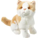 HEUNEC Plüschtier Misanimo Kätzchen weiß-braun, Kuscheltier