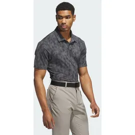 adidas Ultimate365 Textured Poloshirt mit Print - Black / Grey Five - M