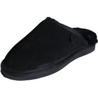 Extra dicke Pantoffel aus Lammfell  in 5 Farben - Schwarz - 39