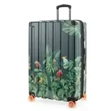 Q-Damm - Großer Koffer Trolley Papagei, 77 cm, 133 Liter
