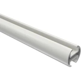 Interdeco GARDINENSTANGE INNENLAUF Siteno Sitra 480 cm (geteilt in 3 x 160 cm), 1-läufig, 20 mm Ø Weiß