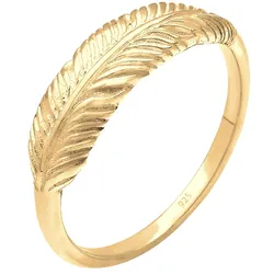 Elli Feder Flügel Boho Festival 925 Sterling Silber Ringe   Damen 