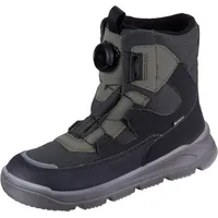 superfit Jungen Mars Warm Gefütterte Gore-tex Schneestiefel, Schwarz Grün 0000, 28