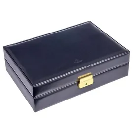 SACHER 2018.301.014023 - Uhrenetui für 10 Uhren acuro navy (Leder)