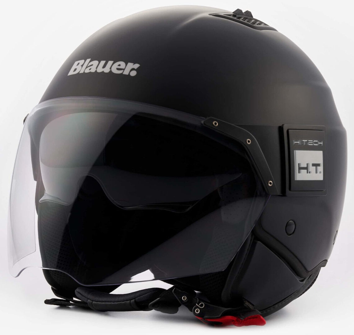 Blauer BET Monochrome Jet Helm, zwart, XS Voorman