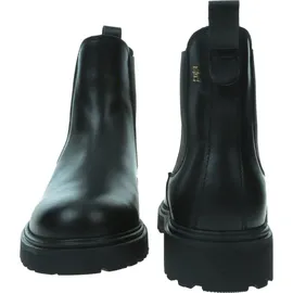 Tommy Hilfiger TH LEATHER Cleated CHELS Schwarz - Schwarz - 39