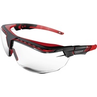 Honeywell Schutzbrille Avatar OTG Bügel schwarz/rot,Scheibe klar