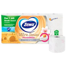 Zewa Toilettenpapier Ultra Senses 4-lagig, 8 Rollen