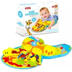 Aktivitäten-Spielmatte für Babys mit verschiedenen Tiermotiven.