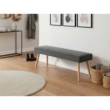 B&D home Sitzbank EMIL Anthrazit 140 x 50 x 42 cm