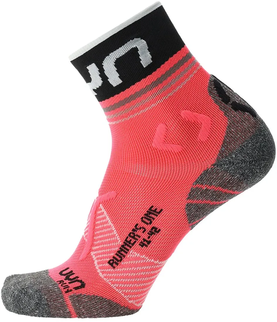 UYN Damenlaufsocken Runner ́s One Short Socks - pink / 35-36