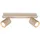 B.K.Licht Briloner Deckenlampe 2-flammig schwenkbar 32x7x9 cm Beige