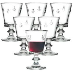La Rochère Biene Abeille Weingläser 6er Set transparent 