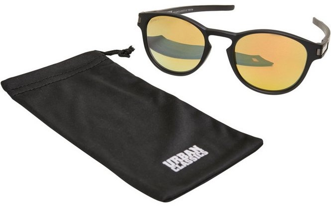 URBAN CLASSICS Sonnenbrille Urban Classics Unisex 106 Sunglasses UC orange|schwarz