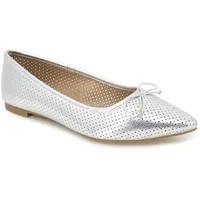 Esprit Damen Phoenix Ballerinas, Silber, 39 EU - 39 EU