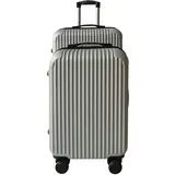 NTK-Collection Hartschalenkoffer 2er-Set Frenzi Silber