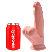 KING COCK PLUS Pipedream 7" Triple Density Cock with Swinging Balls“,