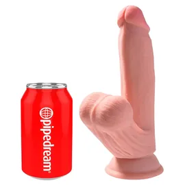 KING COCK PLUS Pipedream 7" Triple Density Cock with Swinging Balls“,