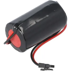AccuCell Speicherbatterie 3,6V passend für Jablotron JA-163A RB Batterie BAT-100, BAT-100A max. 34x70mm