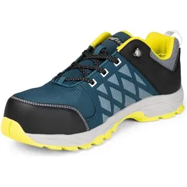 Goodyear S1P Sicherheitsschuhe Petrol/Gelb 40