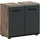 xonox.home Waschbeckenunterschrank 60 x 54 cm Schwarz Matt