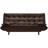 Ti'me Schlafsofa Dunkelbraun, - 194x100x90 cm,