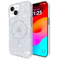 case-mate Twinkle MagSafe Case Backcover Apple iPhone 15, iPhone 14, iPhone 13 Stardust, Glitzereffek