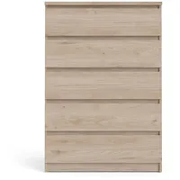 VCM Nada Kommode 5 Schubladen Hickory-Dekor.