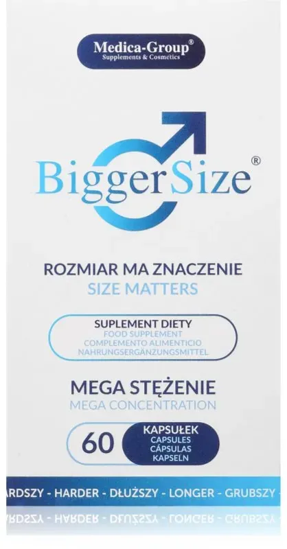 Medica-Group Bigger Size Kapseln zur Potenzsteigerung 68 g