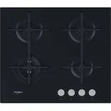 WHIRLPOOL GOA6423NB Gaskochfeld 4 Brenner 60 CM Schwarz