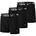 Herren Dri-Fit Esmicro Boxer Briefs 3Pk black/black/black XS