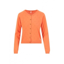 Blutsgeschwister Cardigan Knot Hop - funny bugs ochre knit M